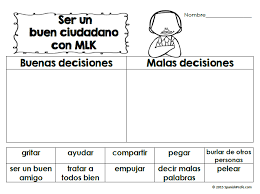 Pin On Spanish El Dia De Mlk