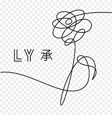 A collection of the top 34 bts logo wallpapers and backgrounds available for download for free. Flower Kpop Logo Drawing Pictures Png Flower Kpop Logo Bts Love Yourself Flower Png Image With Transparent Background Toppng