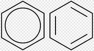 The benzene molecule is composed of six carbon atoms joined in a planar ring with one hydrogen atom attached to each. Benzene Skeletal Formula Organic Chemistry Aromatic Hydrocarbon Benzene Ring Angle White Png Pngegg