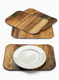 Banana Place Mat Set Of 6 Placemats Dried Bananas Banana Leaf