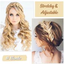 Kenakan dua kepang seperti kuncir, a la pippi longstocking, atau kepang tunggal di bagian belakang atau samping kepala anda. Fashion Wig Headband Kepang Rambut Aksesoris Wanita Gaya Rambut Anyaman Dikepang Rambut Band Gadis Elastis Hairband Princess Rambut Aksesoris Rambut Wanita Aliexpress