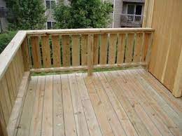 Some home owners prefer to add a wood railing to the existing porch. Pin On Decks