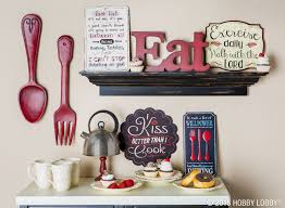 Red Fork Wall Decor Hobby Lobby 733097 Kitchen Decor Signs Kitchen Accessories Decor Kitchen Decor Themes