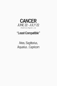 In romantic relationships, cancers prioritize emotions and feelings over logic. Zodiacspot Your All In One Source For Astrology