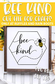 Download Grab This Hexagon Bee Kind Svg Design Set Bee Clipart Bee Svg
