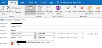 Insert Attachment To Meeting Invite You Do Not Own Microsoft Community