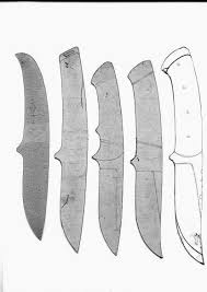 Download pdf knife templates to print and make knife patterns. Lloyd Harding S Knife Templates