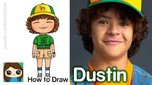Unspeakable things drew me in with cassie's wise, yet innocent voice. How To Draw Dustin From Stranger Things Youtube