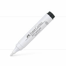 From sketching to drawing outlines, pencils are. Faber Castell Pitt Artist Pen Big Brush White Jackson S Art Supplies