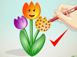 Untuk cara menggambar bunga sederhana bagi pemula bisa mengakses artikel lain di website ini. Cara Menggambar Tulip 10 Langkah Dengan Gambar Wikihow