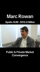 Marc Rowan, co-founder of Apollo Global Management, one of the largest  alternative asset managers with spoke