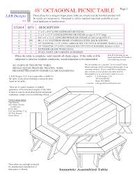 Free Octagon Picnic Table Woodworking Plans Quick Woodworking Projects Octagon Picnic Table Plans Octagon Picnic Table Picnic Table Woodworking Plans