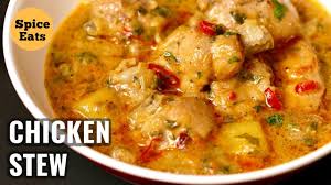 Reduce heat to low and simmer uncovered for 10 minutes. Chicken Stew Recipe Healthy Chicken Stew Chicken Stew Curry Recipe