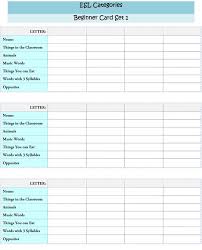 Team up to think of items that start with a certain letter in this fun twist on the classic scattergories game. Esl Game Categories Beginner Intermediate
