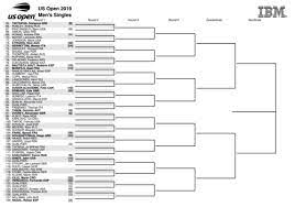 U S Open 2019 Results Live Tennis Scores Full Draw Bracket From Fourth Grand Slam Sporting News
