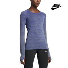 Flat knit collar and cuffs. Nike Tops Nike Drifit Knit Womens Longsleeve Running Top Poshmark