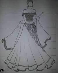 Voguemart5 Latest Fashion Lehenga Crop Top Wedding Skirt On Order Voguemart5 In 2021 Fashion Illustration Sketches Dresses Dress Design Drawing Dress Design Sketches