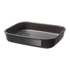 Vardagen Rectangular Dark Grey Oven Dish Length 29 Cm Ikea Oven Dishes Serving Dishes Ikea