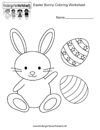 This year, welcome everyone's favorite easter mascot by helping your kindergartener create her own unique set of rabbit ears! Easter Bunny Coloring Worksheet Free Kindergarten Holiday Printable Worksheets For Preschool Pdf Christmas Cryptogram Puzzles Lesson Feelings And Emotions Halloween Party Ideas Brian Molko