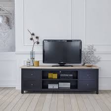 Meuble tv 180 cm nunki imitation bois et anthracite. Meuble Tv En Bois Pour Amenager Votre Salon Teck Noyer Pin Bdbd