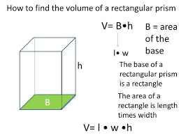 Use the formula v = bh to calculate the volume of the prism. Volume For Rectangular Prism Geometry Quiz Quizizz