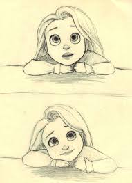 Little Rapunzel C Glen Keane Disney D Dessin Raiponce Dessins Disney Dessins Disney Faciles
