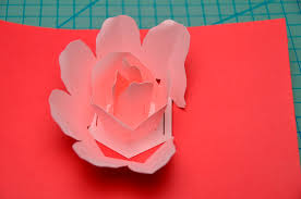 Posted by team fresh ideas craft paper art january 28, 2018 march 2, 2018. Rose Flower Pop Up Card Tutorial Creative Pop Up Cards