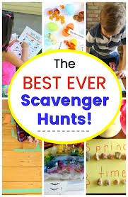 These are larger 5 x 8″ cards that are one. Scavenger Hunt Ideas For Kids How Wee Learn