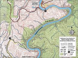 Sheltowee trace national recreation trail. Daniel Boone National Forest Section 28 Sheltowee Trace Trail 100
