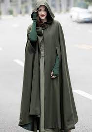 1290 euros list of documents and accessories : Manteau Longues En Laine A Capuche Asymetrique Femme Hiver Cape Kaki Manteaux Hauts