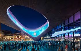 The brooklyn nets would play in a 20,000 seat, downtown arena designed by an icon of modern architecture, frank gehry. Barclays Center Brooklyn Nets Arena By In Brooklyn Ny Proview