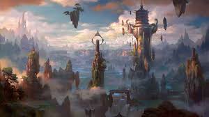Images Of Fantasy Cities Fantasy City Wallpaper Background 1920 X 1080 Id 309171 Wallpaper Fantasy City Fantasy Concept Art City Wallpaper