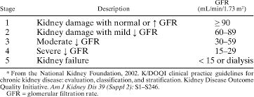 Other autoimmune disorders, such as thyroiditis. National Kidney Foundation Stages Of Chronic Kidney Disease Download Table