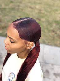 Ponytail Black Hairstyles Two Ponytails Red Hair Ponytail With Weave Weave Hair Black Ponytail Hairstyles Red Hair Ponytail Two Ponytails