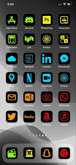 Iphone Ios 14 App Icons Neon Colorful Aesthetic Etsy App Icon Icon Ios