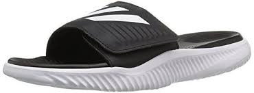 Adidas Performance Men S Alphabounce Bb Athletic Slide Sandals White Core Black White 10 M Us Athletic Sandals Adidas Men Western Boots For Men
