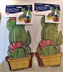 Cacti are native to the americas and can be found from the. Cactus 3d Centerpieces Decoration Western 8 Pc Ebay