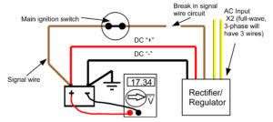 Understanding wiring of motorcycle voltage regulators. Recitifer Regulator Signal Wires Rick S Motorsport Electrics Blog And More