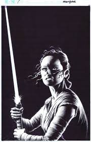 Rey By Gregory Titus Rey Star Wars Star Wars Images Star Wars Cards