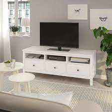 So you can relax and enjoy your tv, even when it isn't on. Hemnes Tv Bench White Stain 148x47x57 Cm Ikea