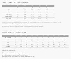 Blog Global Size Chart