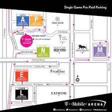 Parking T Mobile Arena