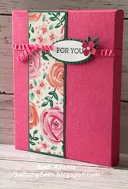 Greeting cards can be printed in a variety of sizes. Crafts By Beth Garden Impressions Thoughts Greeting Card Gift Set