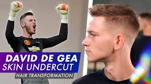 David de gea haircut 2020 name hairstyle available via www.allnewhaircut.com. David De Gea Skin Undercut Mens Football Hair 2019 Youtube