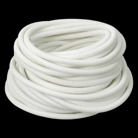 PVC FLEXIBLE PIPE WHITE - ELECTRICAL