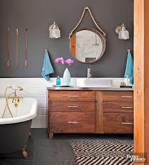 Bathroom tiles · funky bathroom wallpaper ideas big homebase bathrooms. Small Bathroom Ideas Contemporary Style Baths Better Homes Gardens