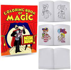 Magic Makers Magic Coloring Book 8 5 X 11 Inches Magic Kits Accessories Amazon Canada