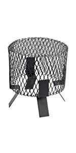 These 10.5 x 18.5 foundation vent guards will protect foundation vents against wildlife intrusion. Amazon Com Hy C Vg0416g 1b Galvanized Steel Soffit Ventguard With Black Wildlife Exclusion Screen 16 X 4 Home Improvement