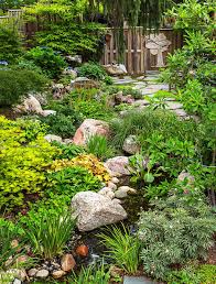 A Woodland Garden Paradise In Michigan In 2020 Woodland Garden Outdoor And Landscape Rain Garden