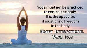 The wise man lets go of all results, whether good or bad, and is focused on the actions alone.. International Yoga Day Wishes Messages Greetings And Quotes